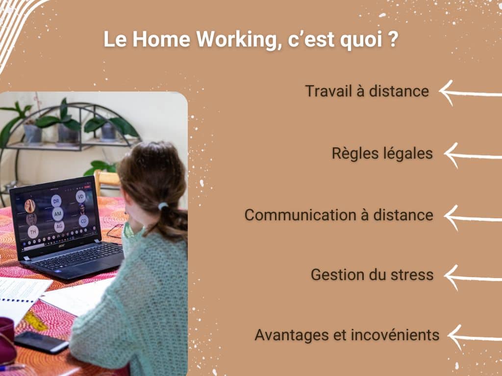 Le Home Working c'est quoi