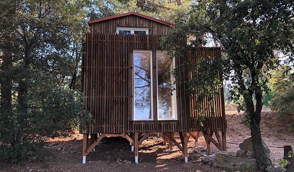 Studio de jardin avec mezzanine