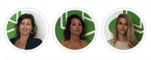 les architectes conseil Greenkub : Edith, Camille et Solène