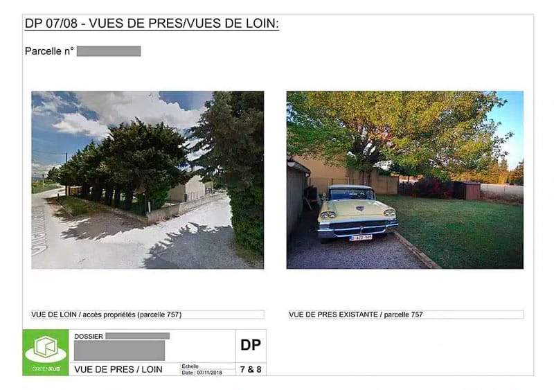 DP07 et DP08 Vues de près et vues de loin
