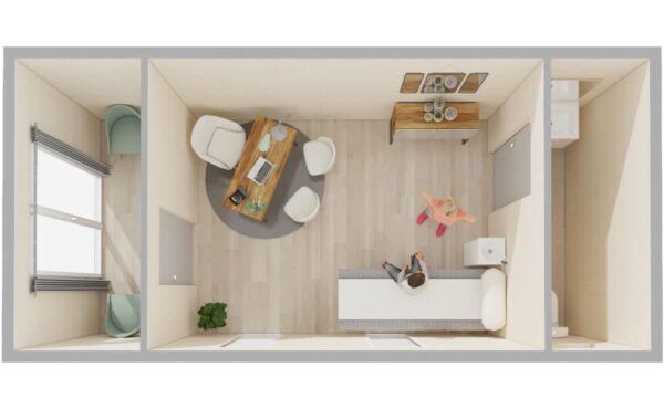 Studio de jardin en bois : Cabinet de praticien