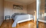 Chambre d'hôtes ou studio d'amis pour 4 personnes : chambre à coucher