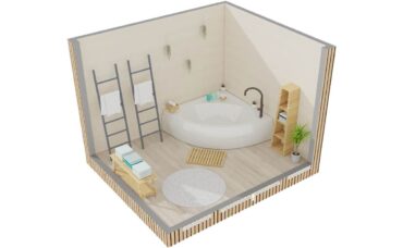 Studio de jardin en bois : Salle de bien être