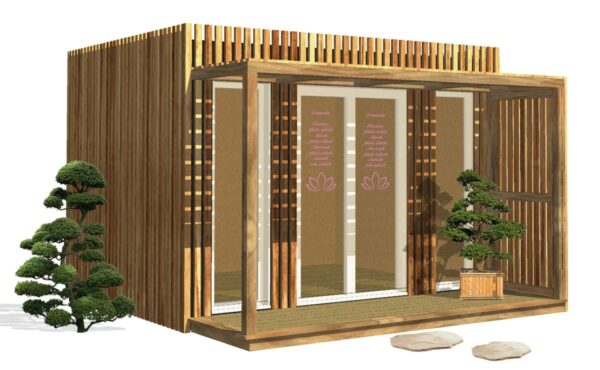 Salle de bien être et de détente en bois Greenkub