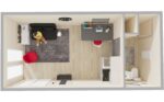 Studio de jardin en bois : Location étudiante
