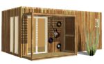 Studio de musique de jardin en bois Greenkub
