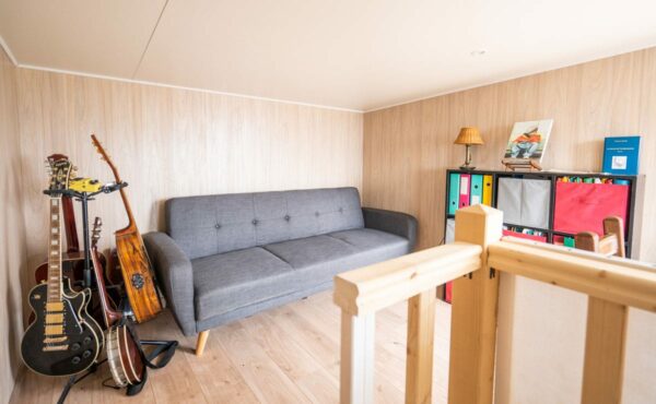 Studio de jardin en bois avec toit terrasse (tropézienne) Greenkub - étage