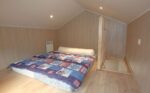 Studio de jardin en bois sur terrain nu - chambre