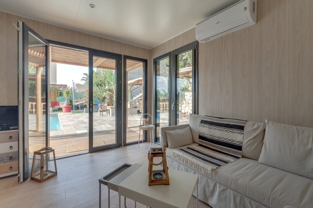 intérieur poolhouse greenkub