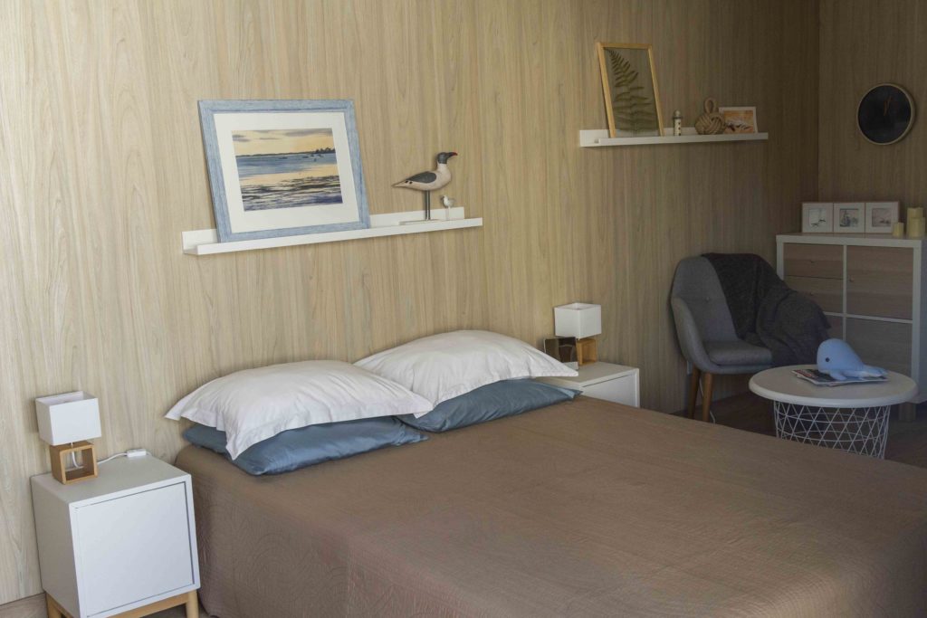 lit hotel 15m² suite greenkub chambre d'amis