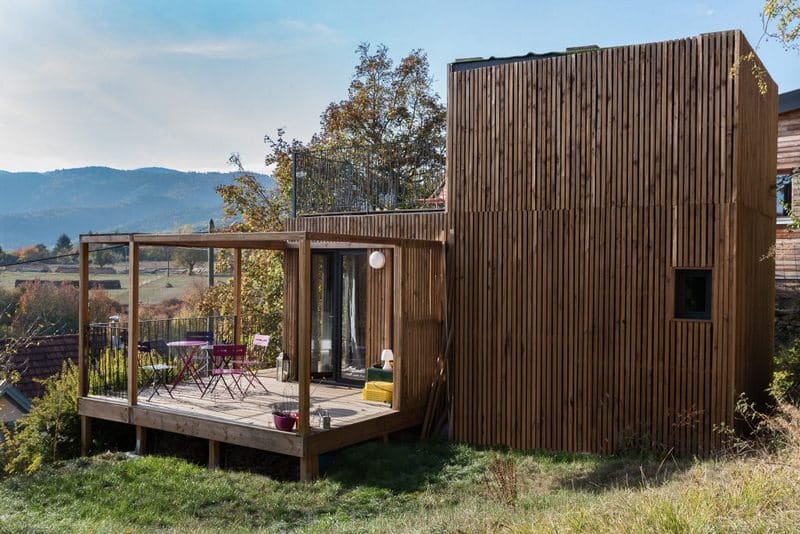 Studio de jardin de 30m² avec tropézienne
