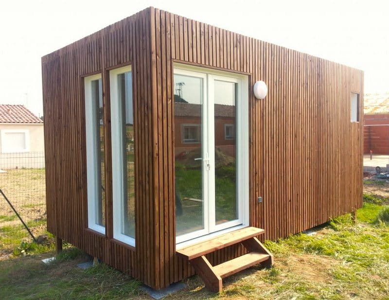 studios jardin 15m2 Carcassone GK15 cote