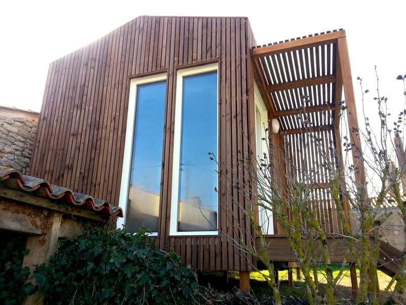 studios jardin 20m2 Vendee GK20 entree