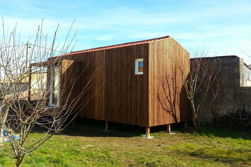 studios jardin 20m2 Vendee GK20 entree
