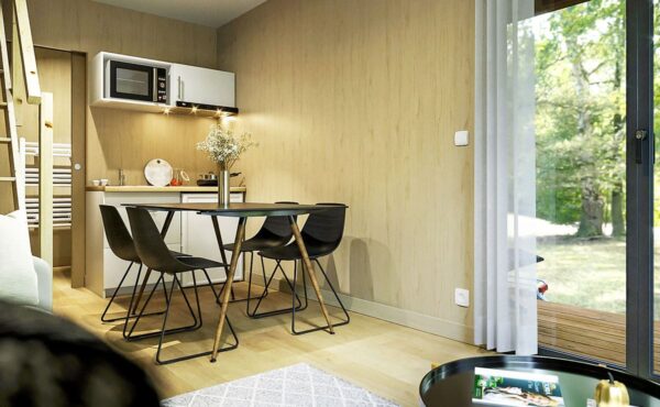 Intérieur d'un studio de jardin