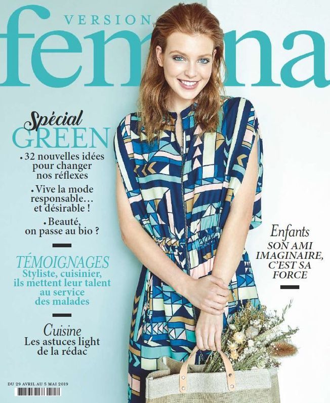 Page de couverture du magazine Femina Femina : agrandir sa maison avec un studio de jardin en bois Greenkub