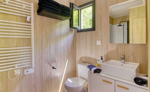 Salle de bain aménagée