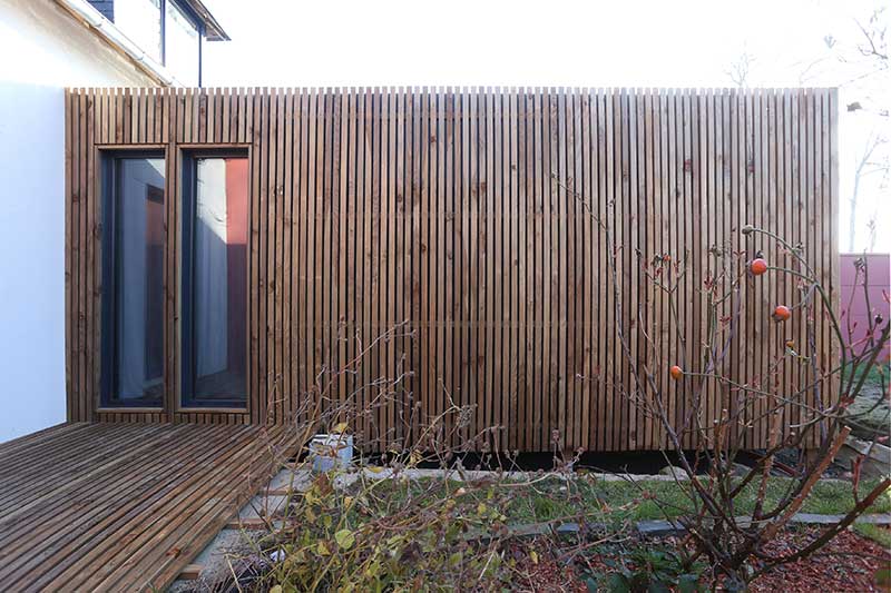 studio de jardin en bois de 20m² en Bretagne