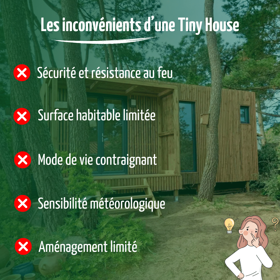 Les inconvénients d'une Tiny House