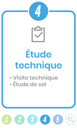 étape 4 : étude technique