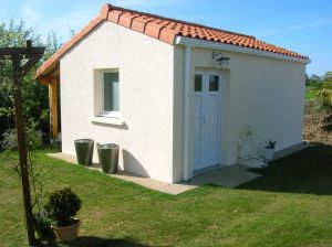 Bureau de jardin en dur