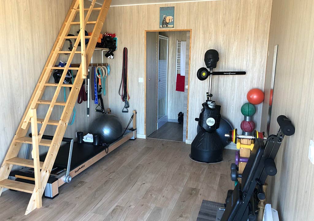 Studio de jardin en salle de sport Greenkub