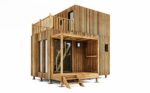 Studio de jardin avec mezzanine et terrasse, 25m²