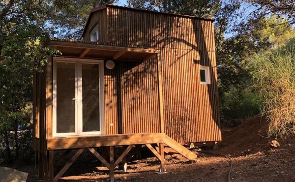Studio de jardin à mezzanine de 25m2