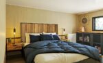 Chambre aménagée dans un studio de jardin