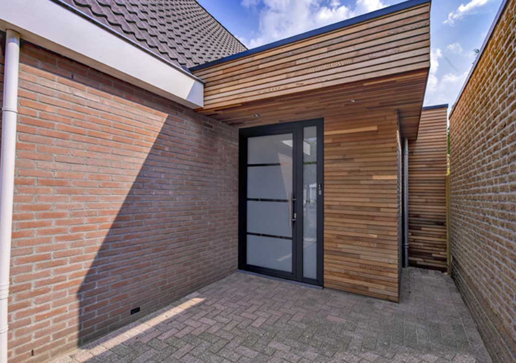 Extension moderne en bois Extension maison moderne en bois
