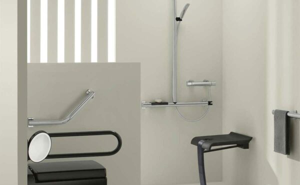 Barres d'appui murales pour les toilettes et la douche