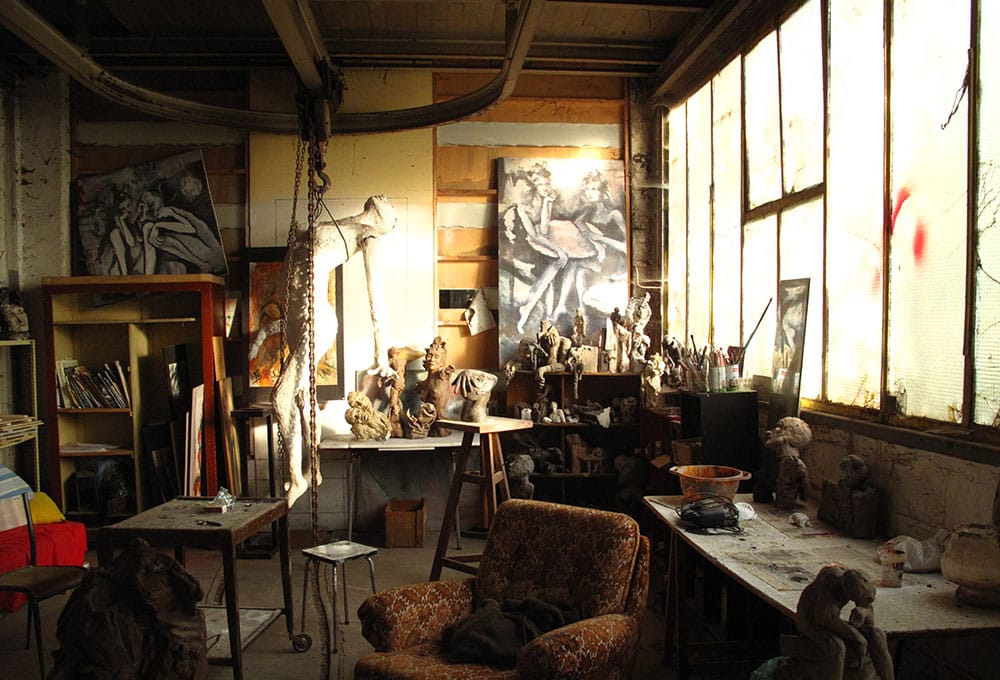 Atelier coin bricolage établi