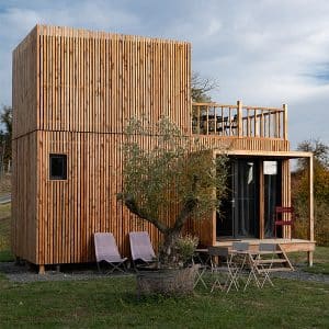 chalet en bois habitable