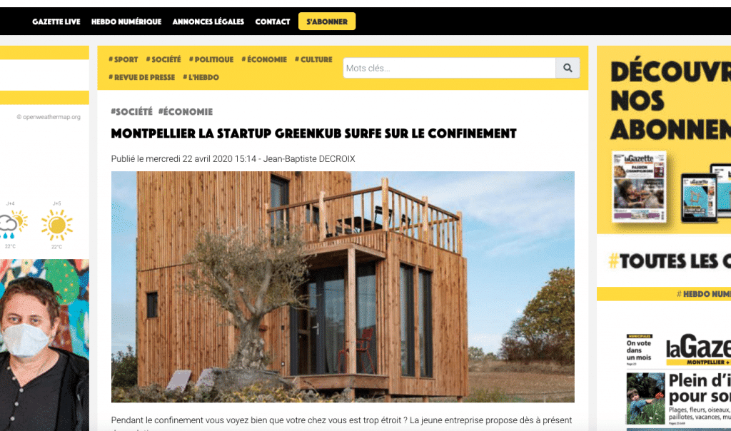La Gazette Greenkub