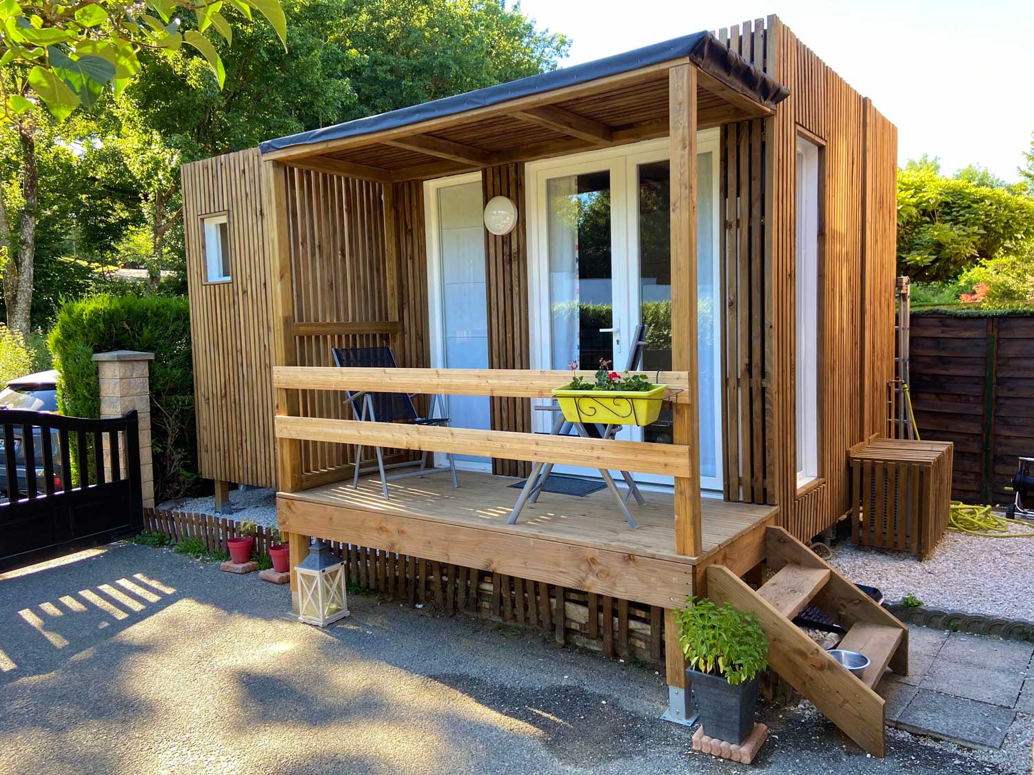 Chalet de jardin de 15m2 Greenkub