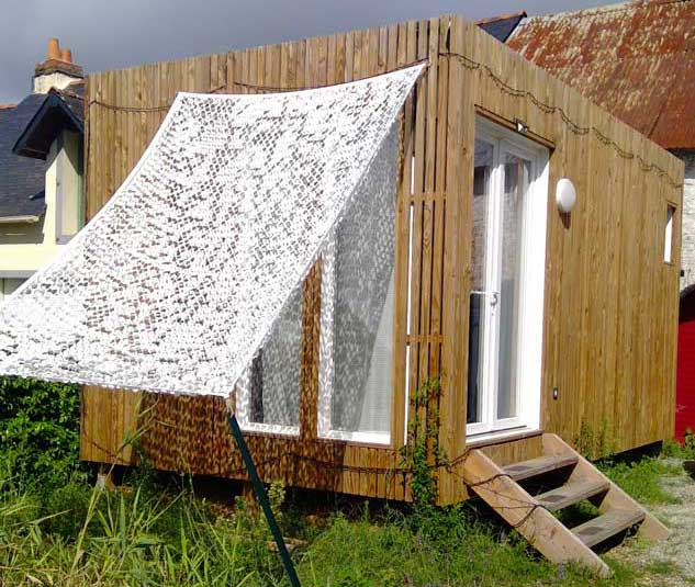 Un studio de jardin de 15m2 pour un usage de chambre d'amis
