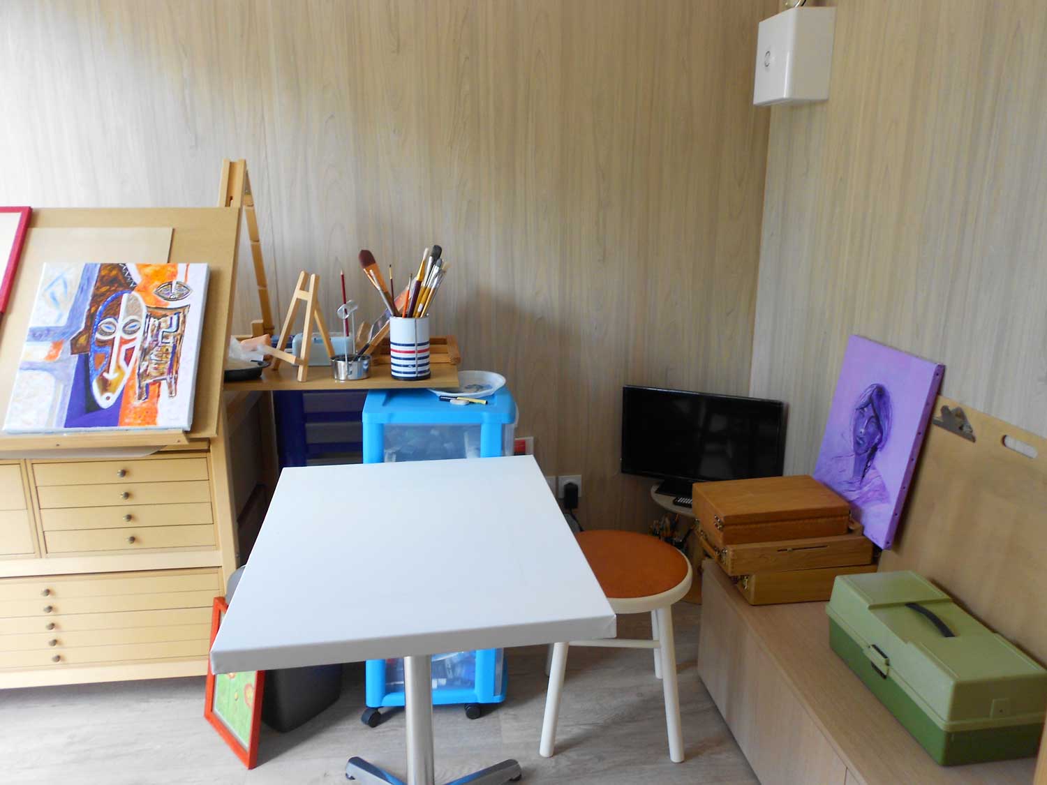 Atelier d'artiste de 11m2 dans le 35