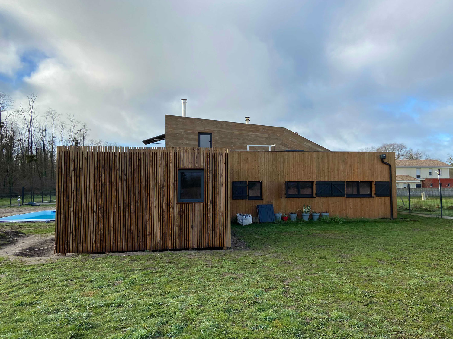 Extension de maison de 27m2 dans le 33