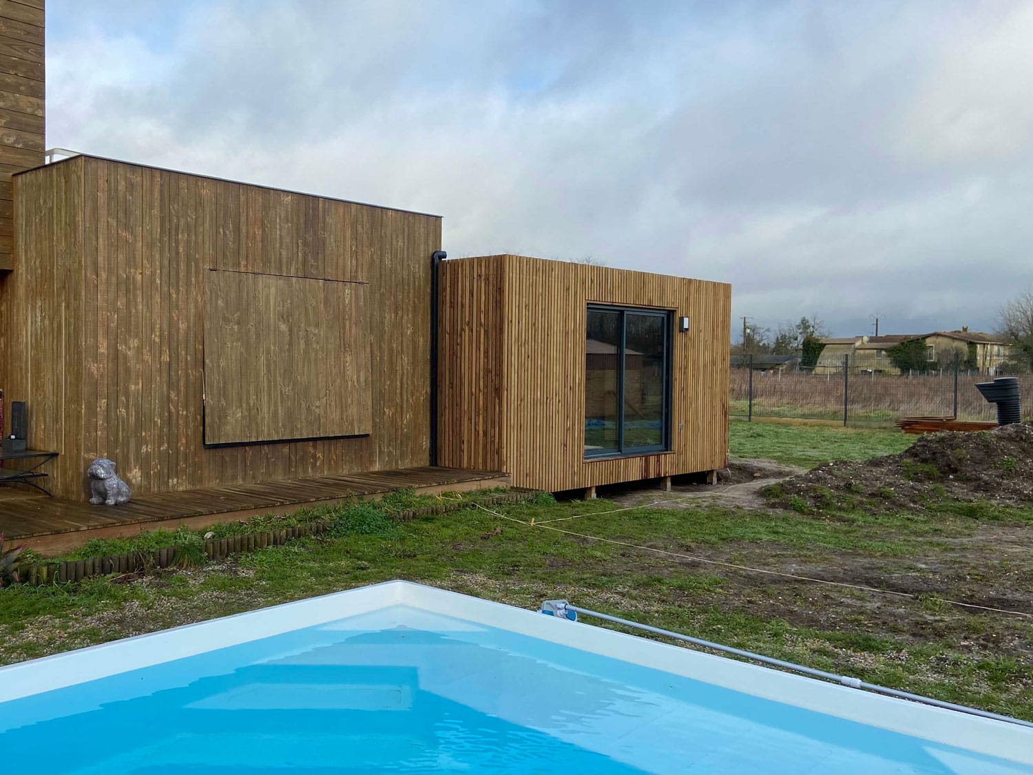 Extension de maison de 27m2 dans le 33