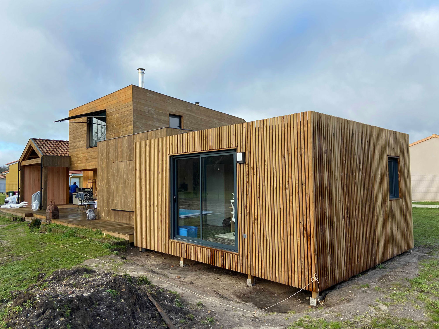Extension de maison de 27m2 dans le 33