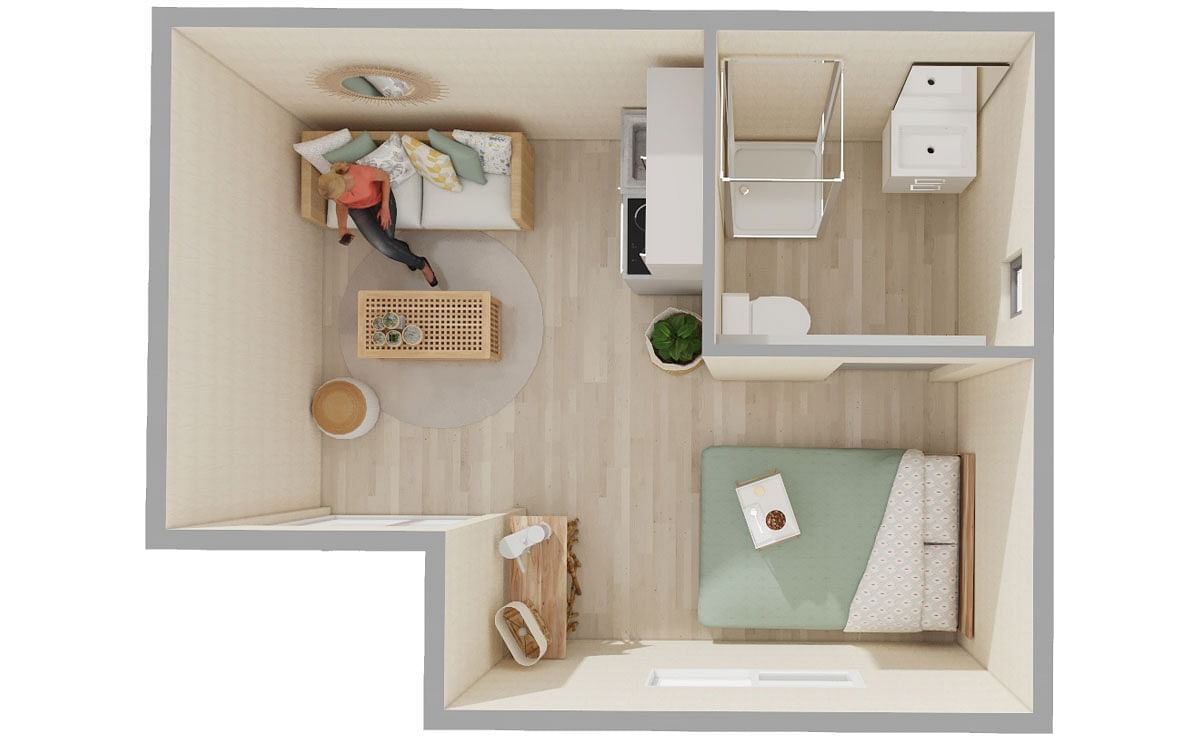 Plan 3D Lodge
