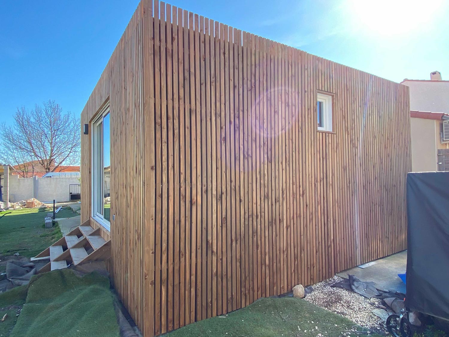 Extension de maison en bois de 30m2