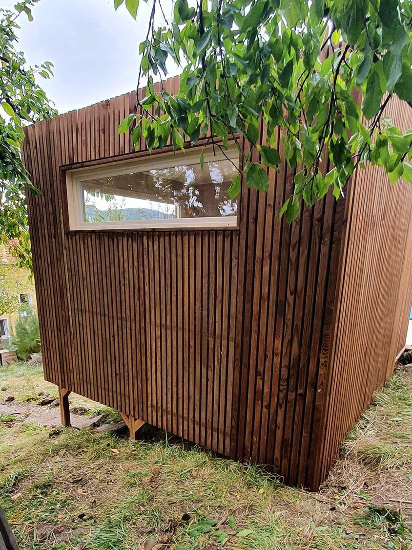 Bureau de jardin de 11m2 dans le 63