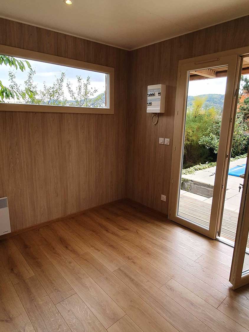 Bureau de jardin de 11m2 dans le 63