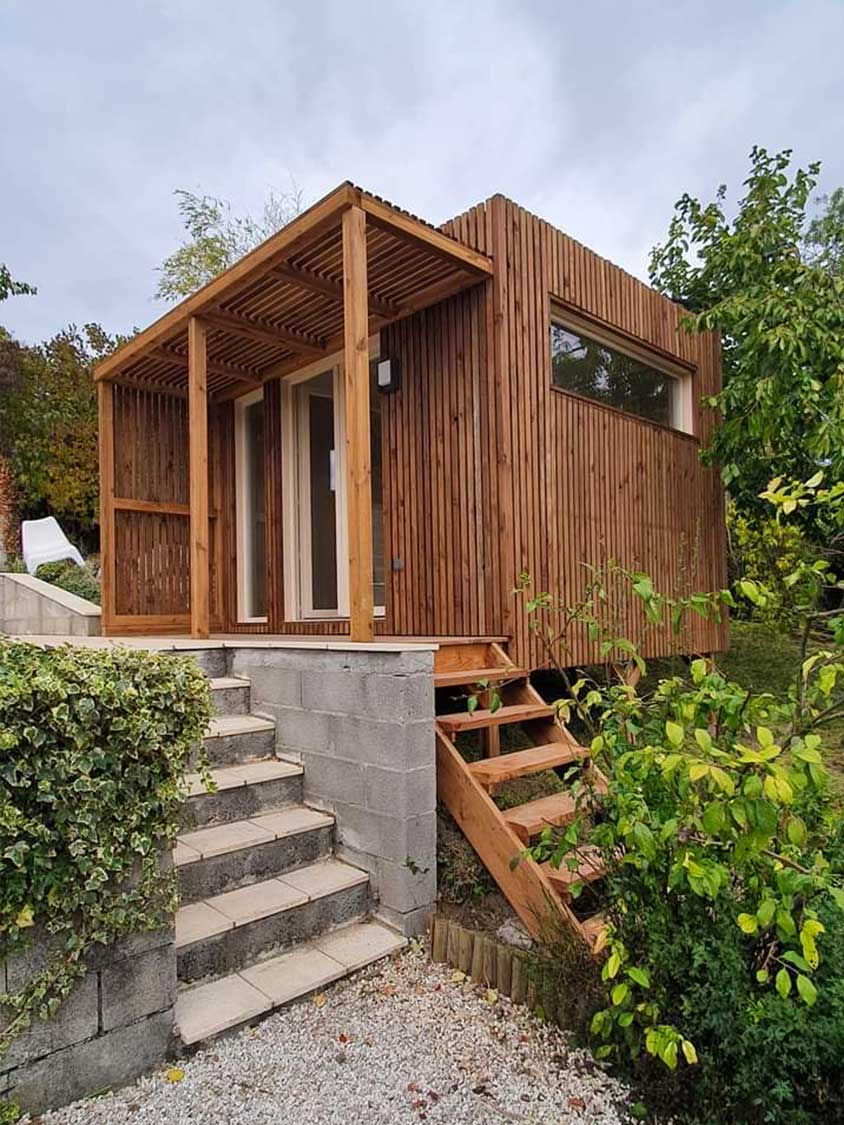 Bureau de jardin de 11m2 dans le 63