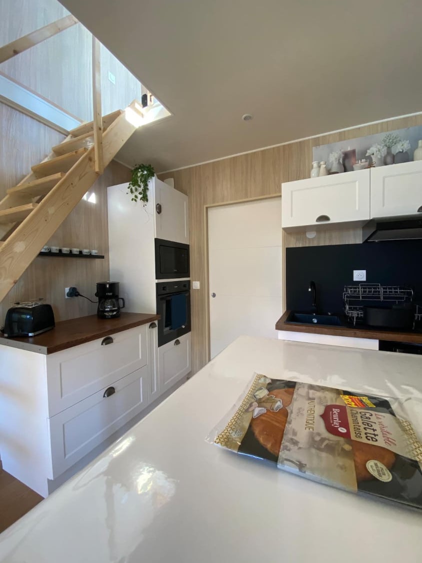 Cuisine moderne blanche