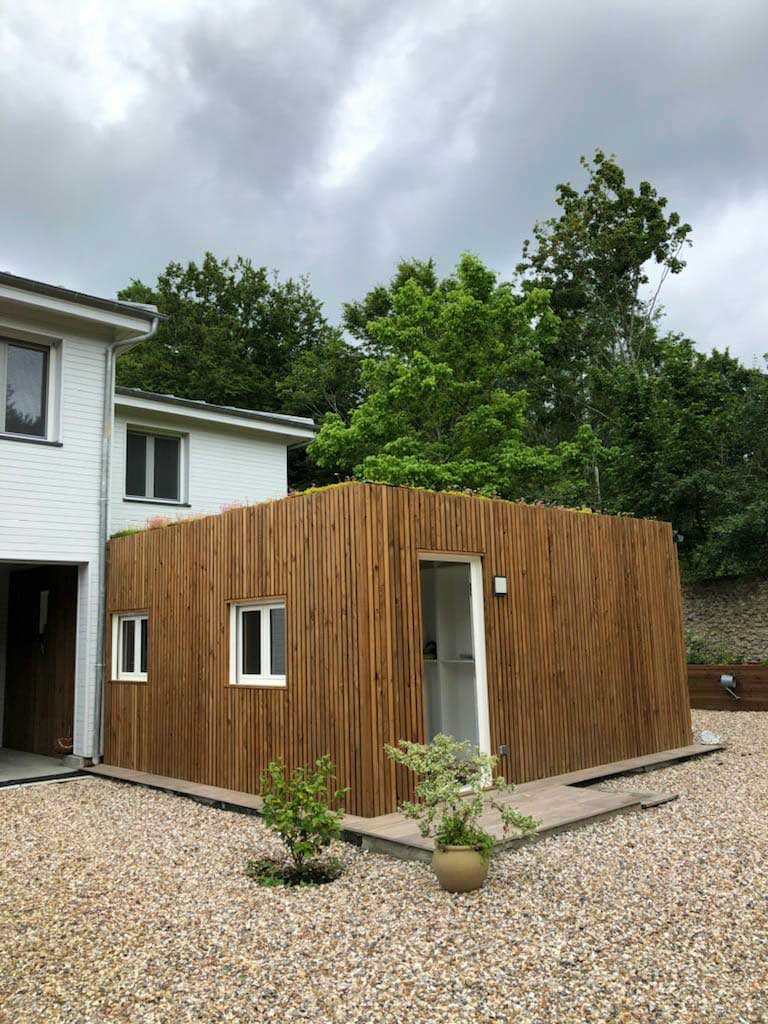 Extension de maison en bois de 20m2 dans le 78