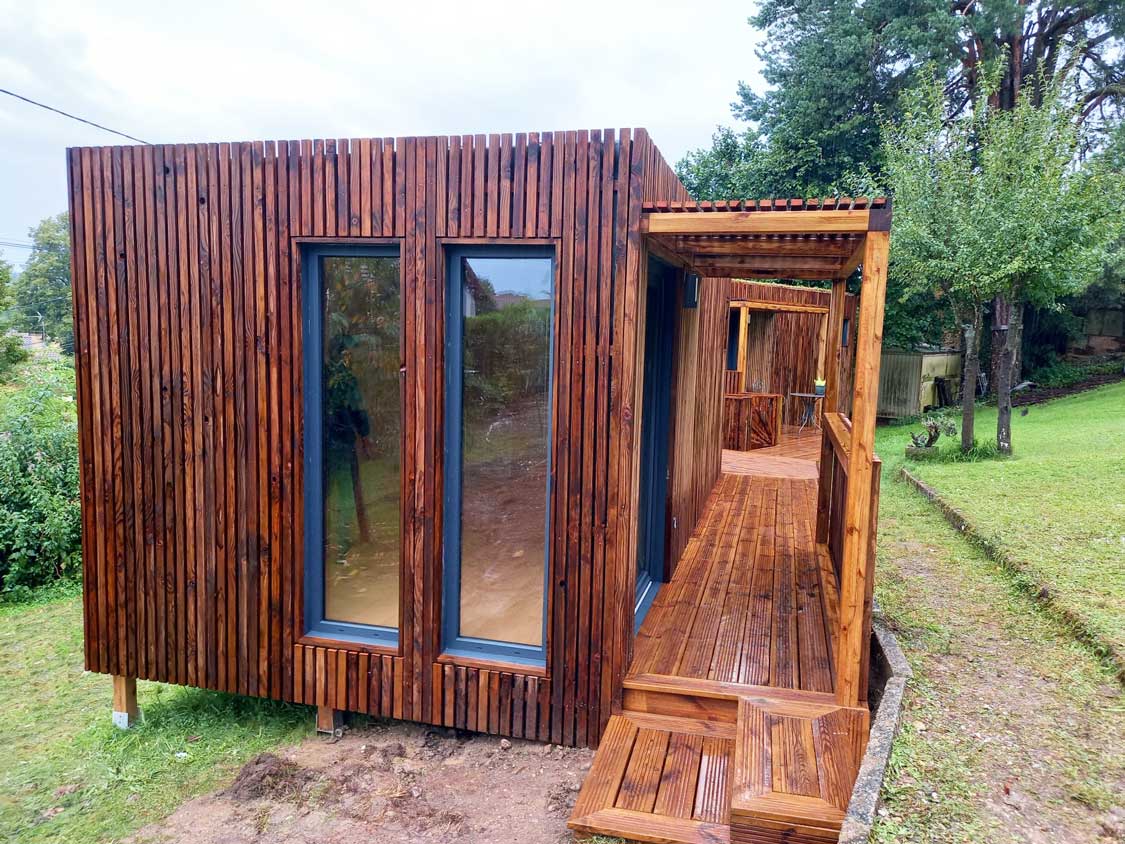 Deux studios avec une terrasse