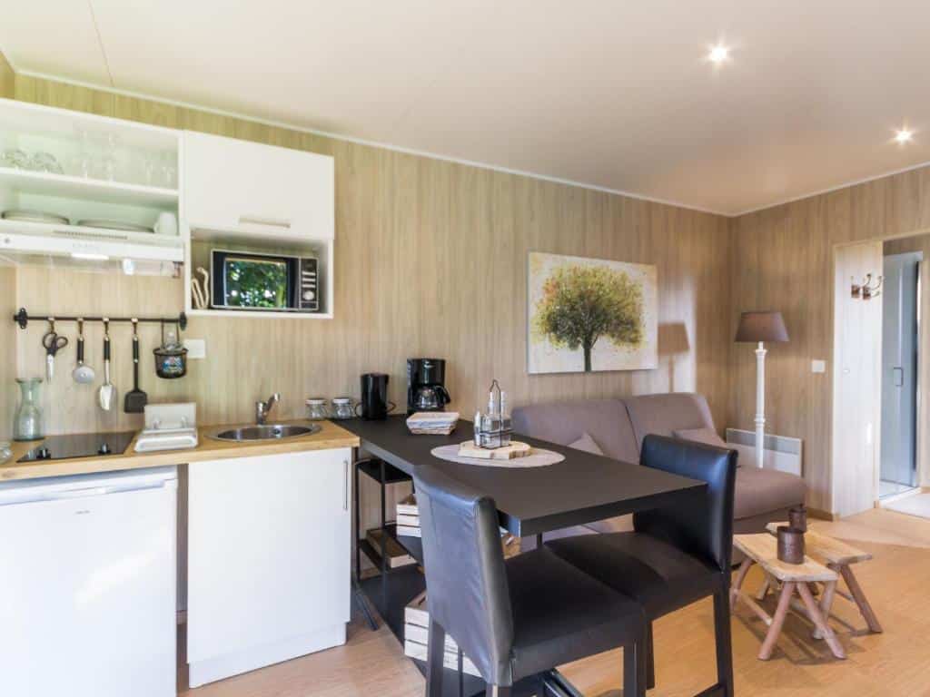 Chambre d'hôte salon aménagé