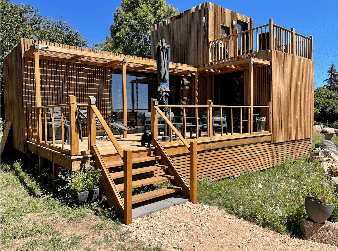 Maison en bois de 40m2